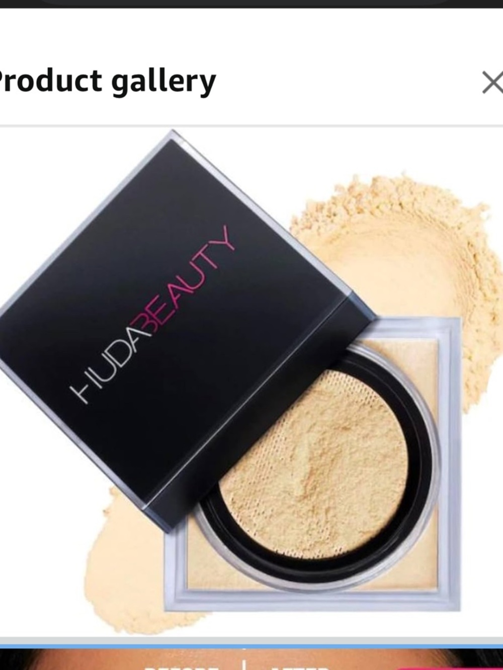 Huda Beauty Translucent Setting Powder